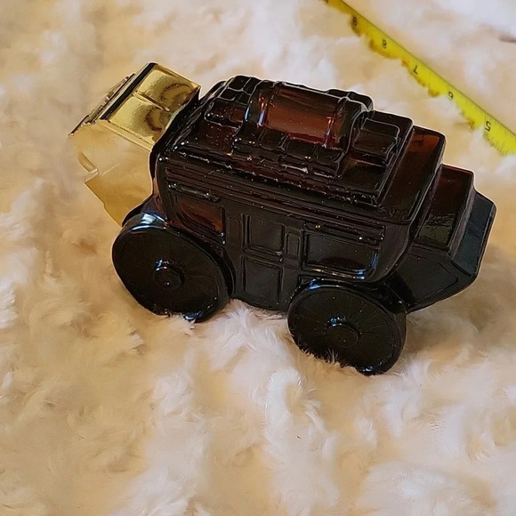 🌴3/$15🌴 Vintage Stage Coach Glass Bottle History Display - Picture 1 of 10